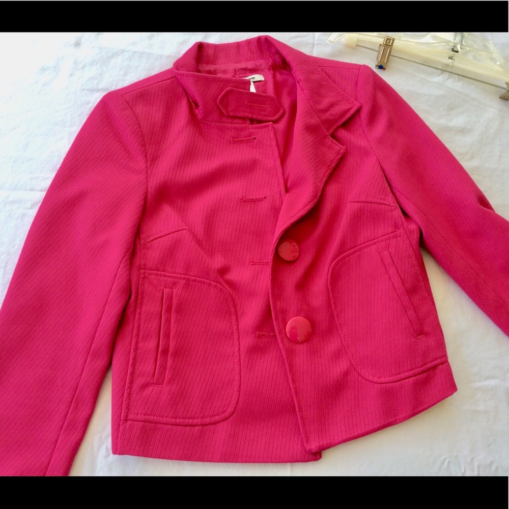 Petite Nygard Hot Pink Jacket 4p